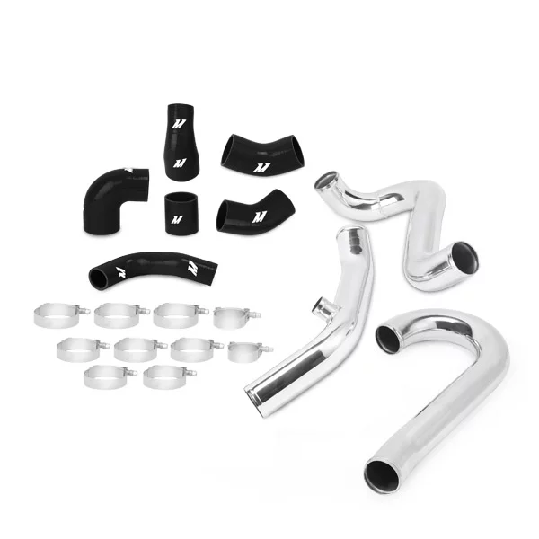 Mishimoto MMICP-EVO-01BK Intercooler Pipe Kit Compatible With Mitsubishi Lancer Evo 7/8/9 2001-2007 Black