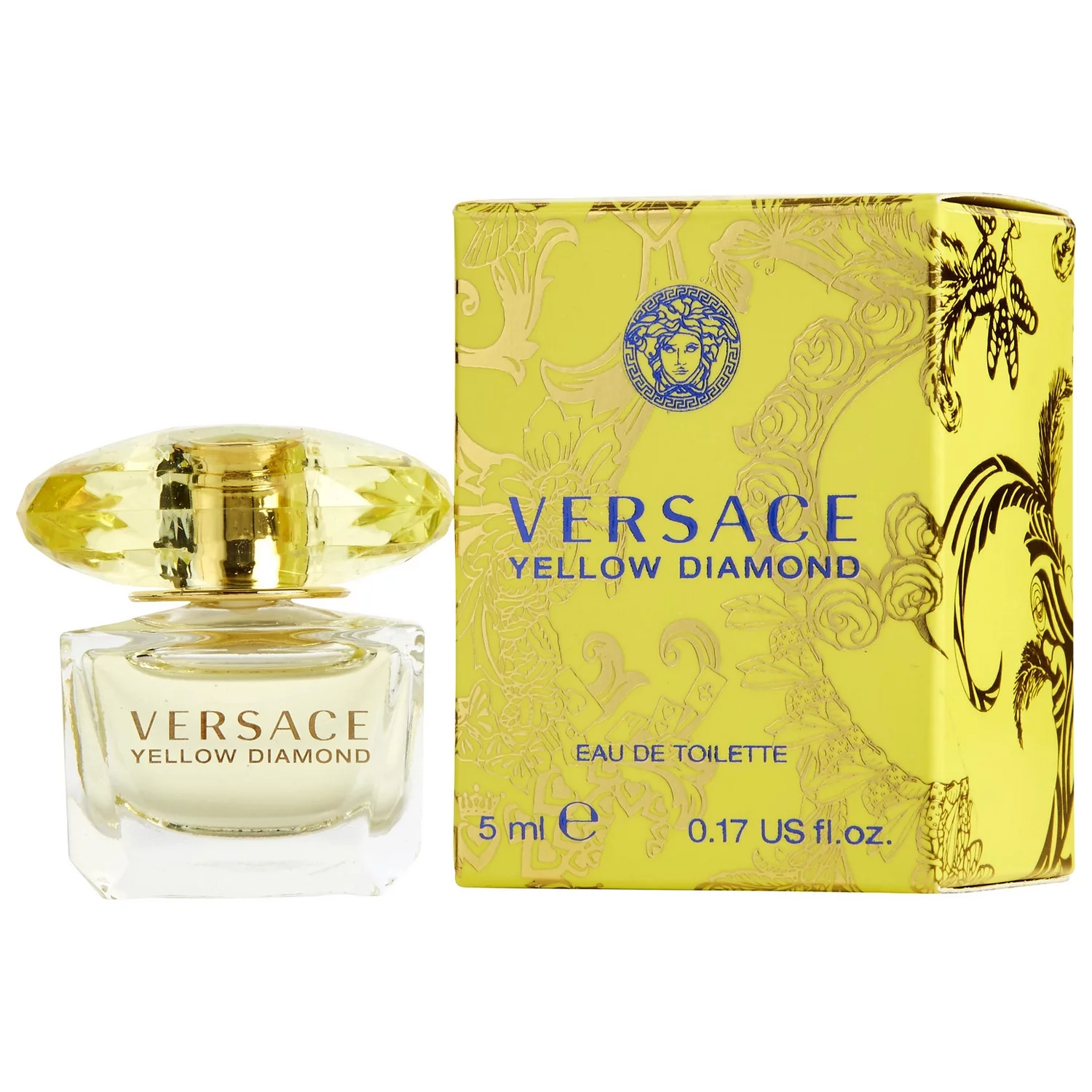 Versace Dylan Blue EDT, Pour Homme EDT, Yellow Diamond  EDT - 5ml 3PK Kit