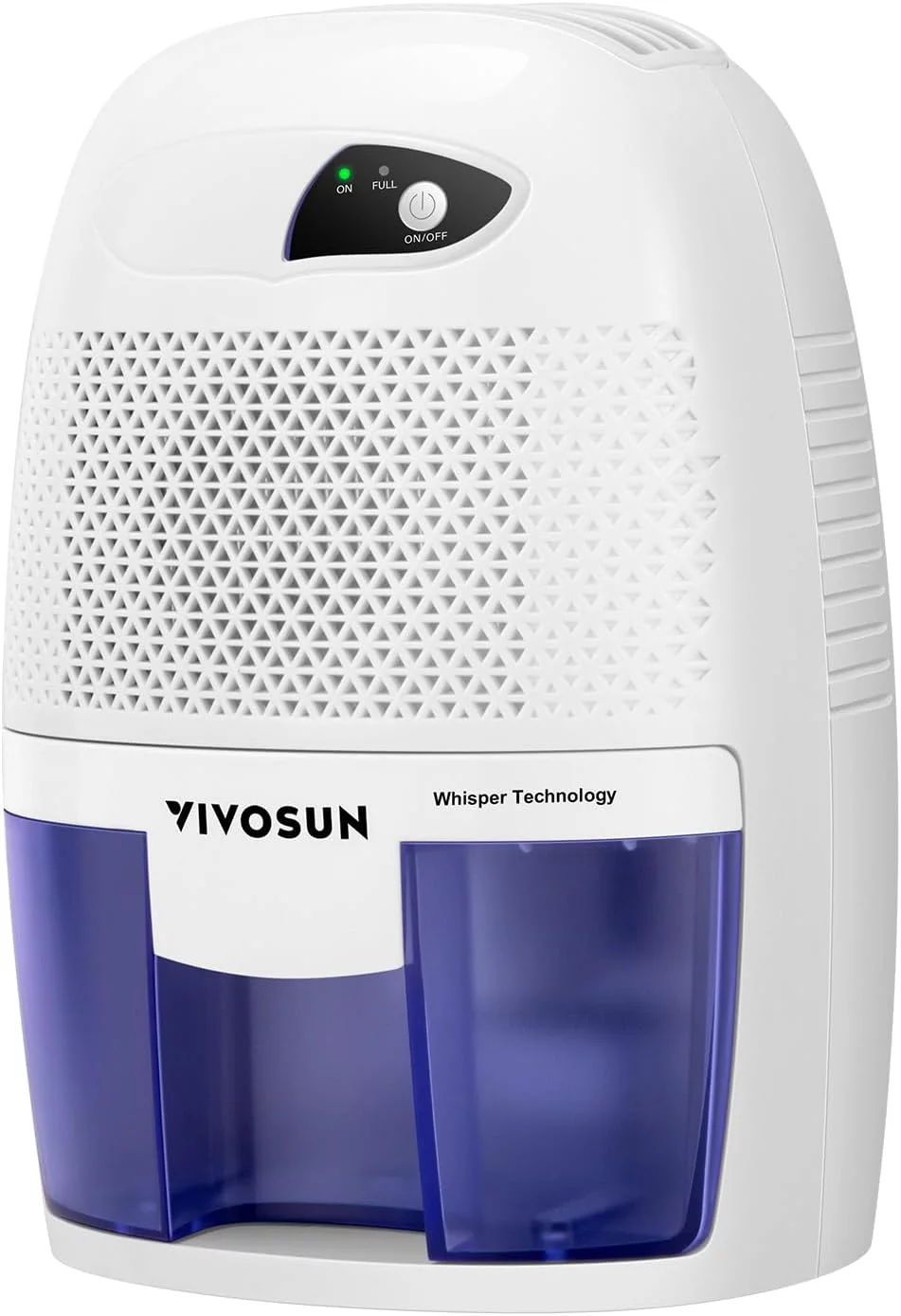 VIVOSUN Electric Mini Dehumidifier, Ultra-Quiet 225 Sq. Ft. Dehumidifier with 500ML Water Tank, Indicator Light and Auto Shut-Off Function for Home, Bedroom, Kitchen, Basement