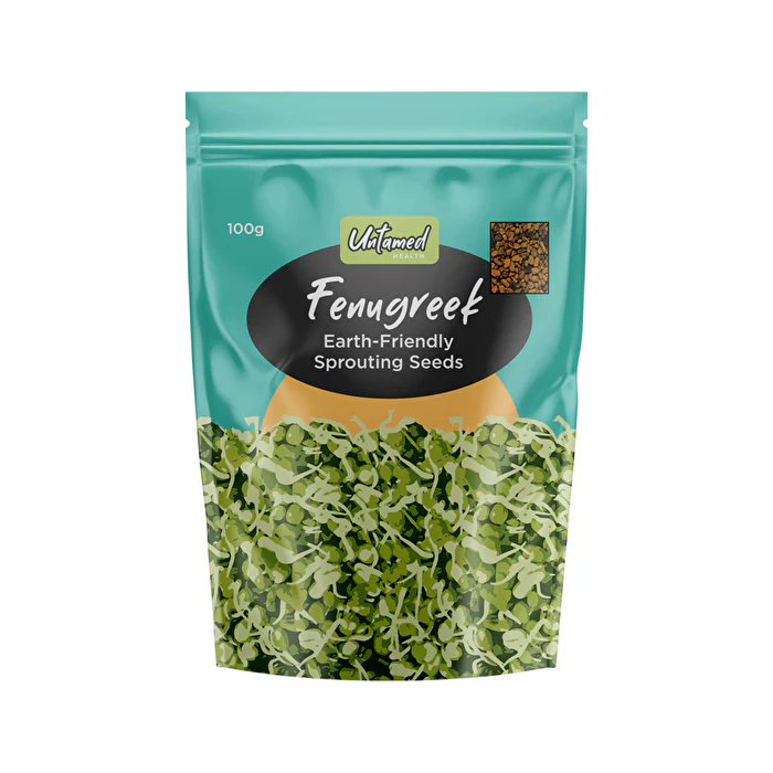 Untamed Health Earth-Friendly Sprouting Seeds Fenugreek 100g