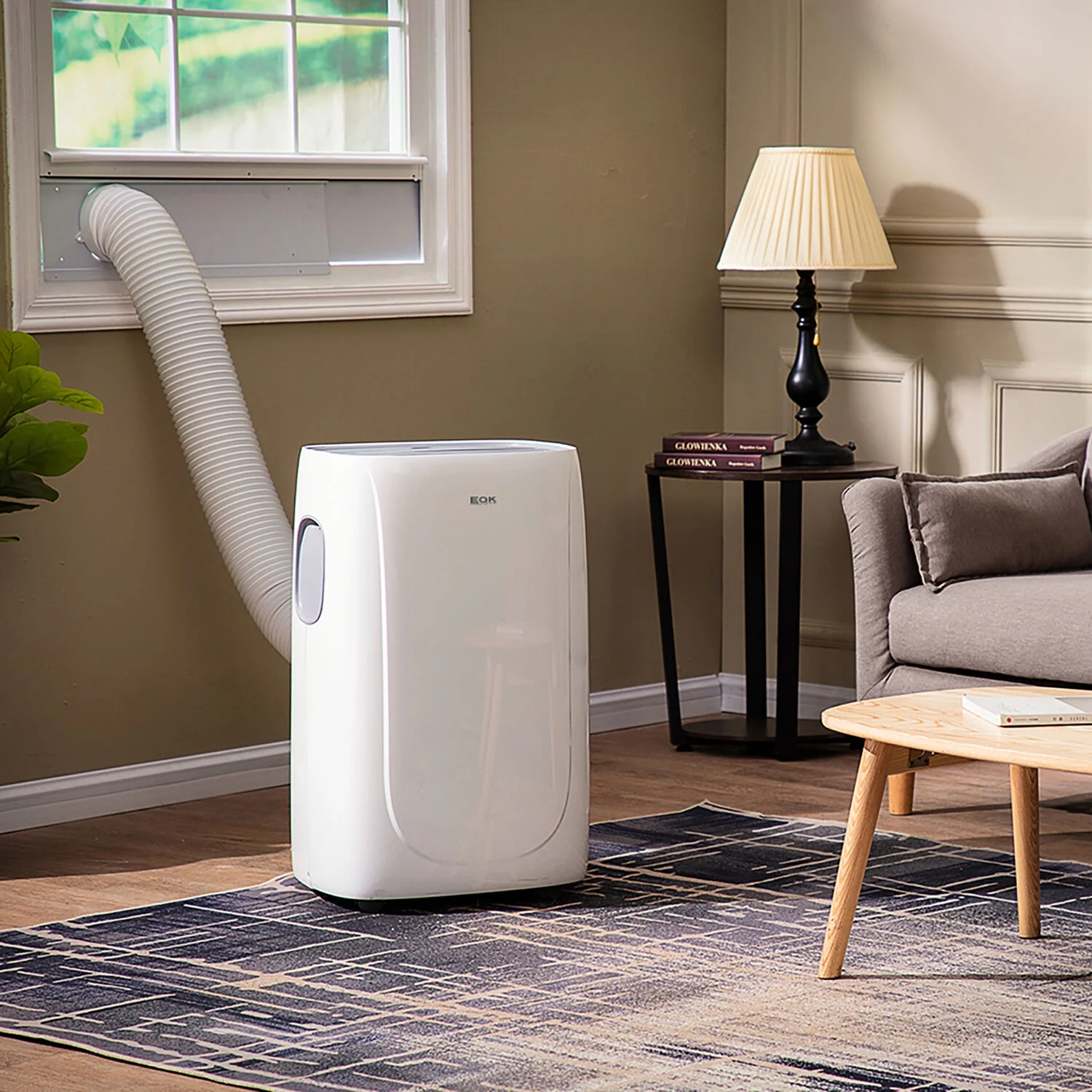 Emerson Quiet Kool 3 in 1 Portable Air Conditioner, Dehumidifier & Fan with Remote Control | for Rooms up to 300 Sq.Ft. | Digital Display | 24H-Timer | White