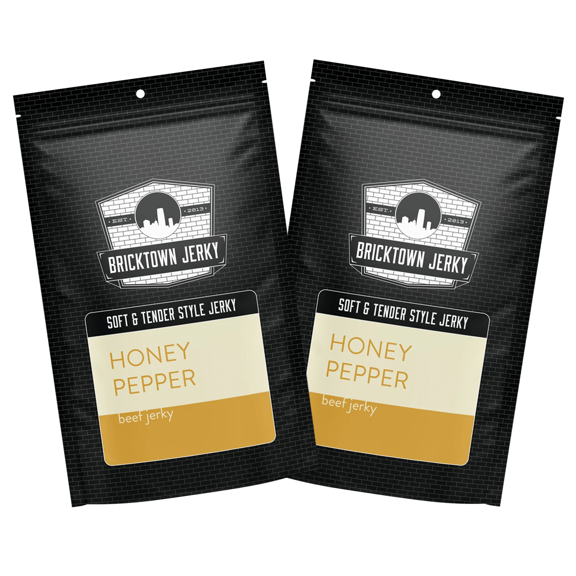 Soft and Tender Style Beef Jerky - Honey Pepper - 1 Pound