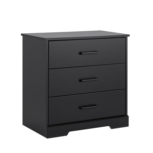 Prepac Sonoma Traditional Tall Nightstand Side Table with 3 Drawers, Functional Tall 3-Drawer Bedside Table 16