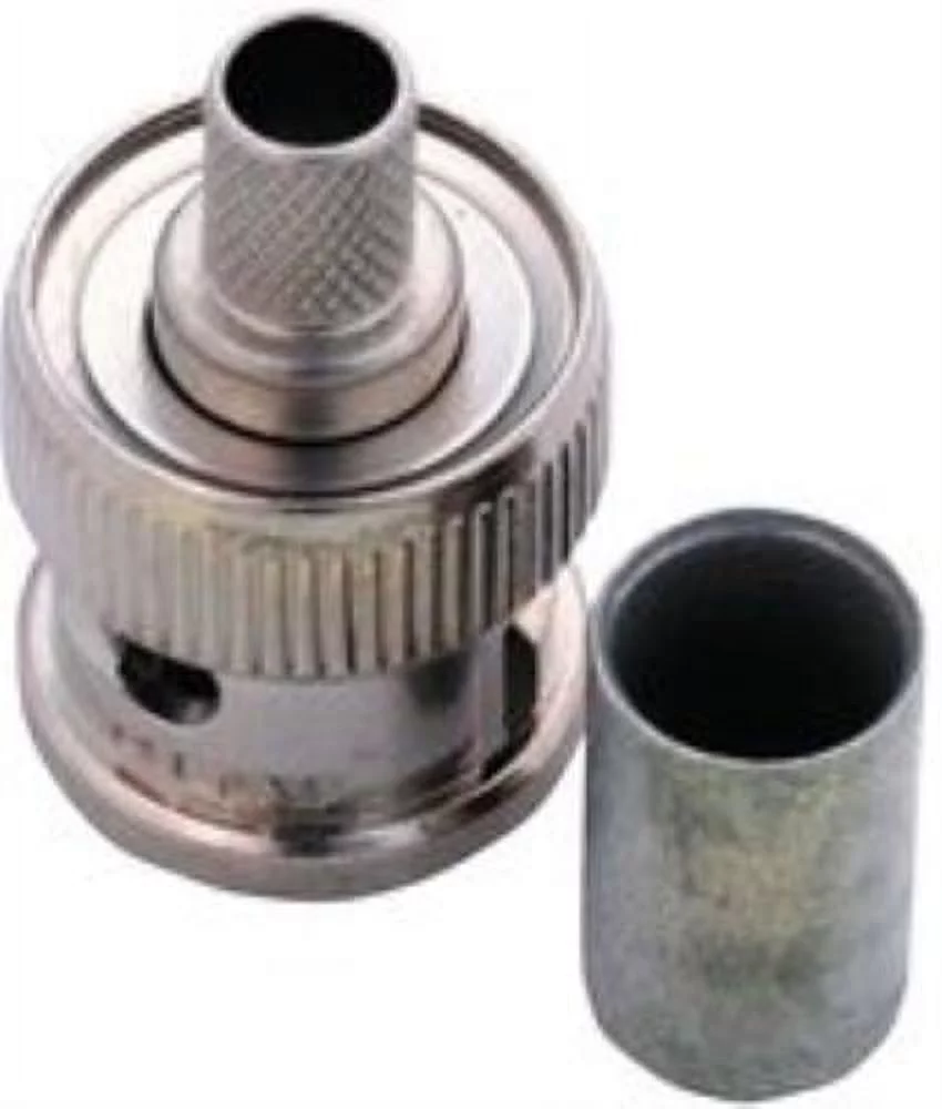 5X Te Connectivity / Amp 5221185-8 Rf/Coaxial, Bnc Plug, Str, 75 Ohm, Crimp