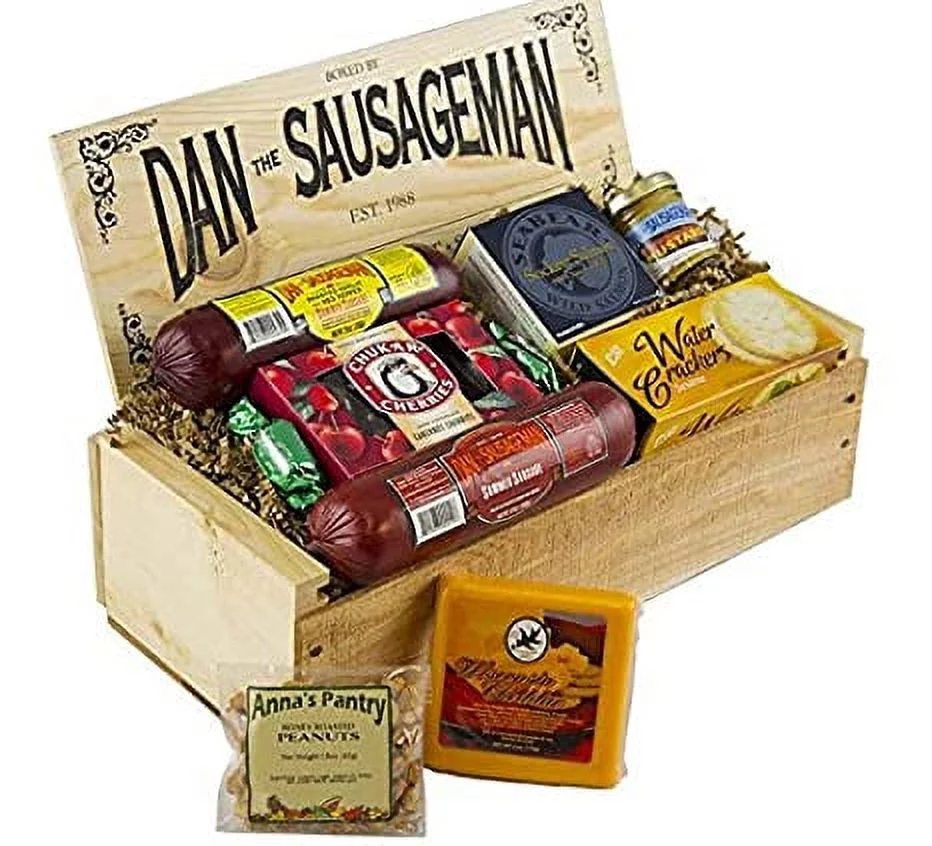 Gourmet Meat and Cheese Gift Basket