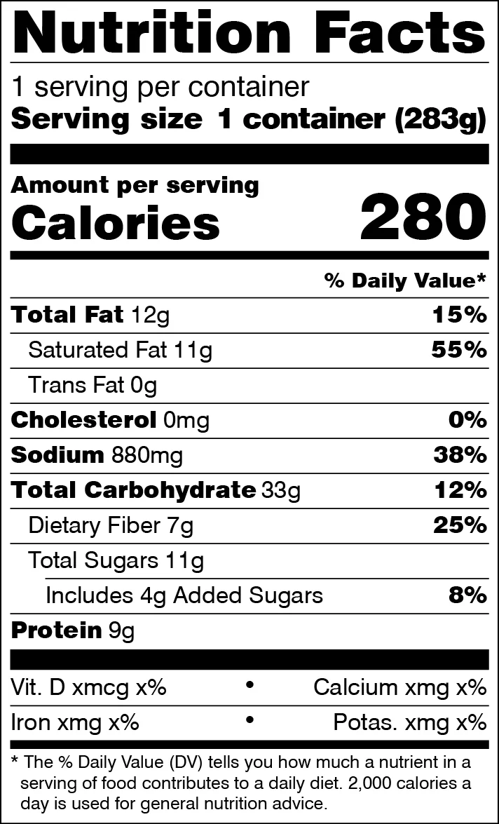 AUGA Organic Red Curry Meal, 10oz (6-pack) Vegan Plant Based Vegetarian