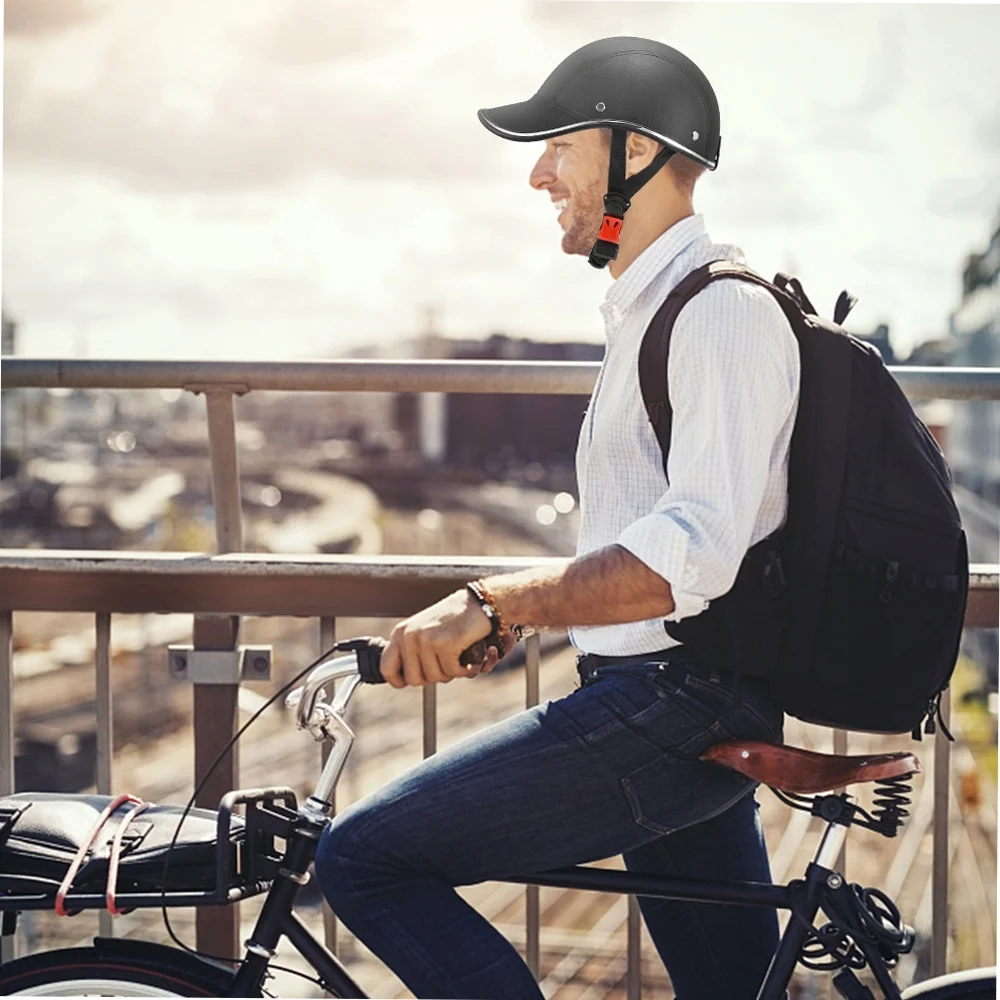 OWSOO Baseball Cap,Safety Helmet BaseballSafety Hat Bike And Stylish On - Stay And Stylish On Bike Stay And Stylish On Bike Rides BaseballHat Bike - Stay