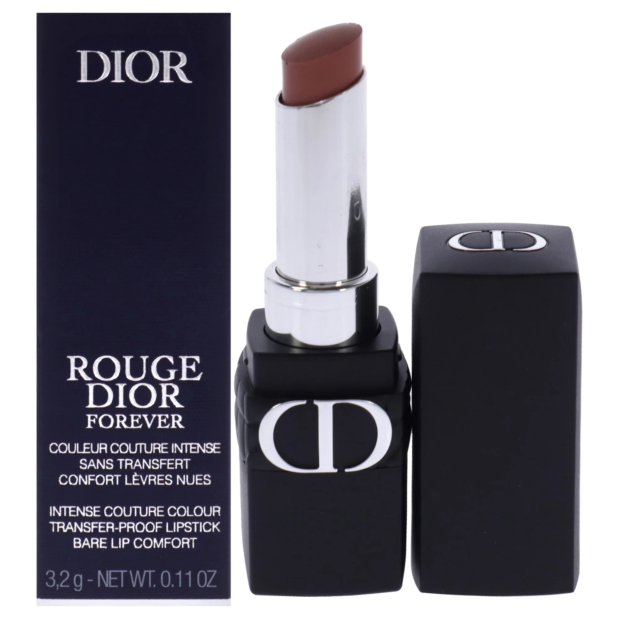 Christian Dior Rouge Forever Transfer Proof Lipstick - 200 Forever Nude by Christian Dior for Women - 0.11 oz Lipstick