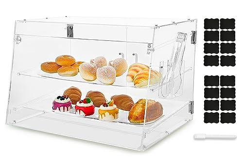 3 Tray Commercial Countertop Bakery Display Case 21