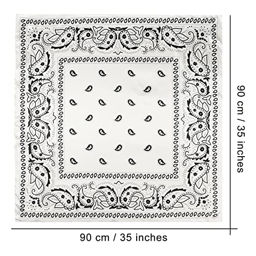 AWAYTR 35” Satin Large Square Head Scarves - 4PCS Silk Like Neck Scarf Hair Sleeping Wraps Satin Silk Scarfs for Women