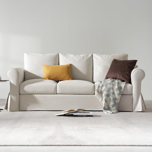 Classic 3 Seater Couches for Living Room, 89