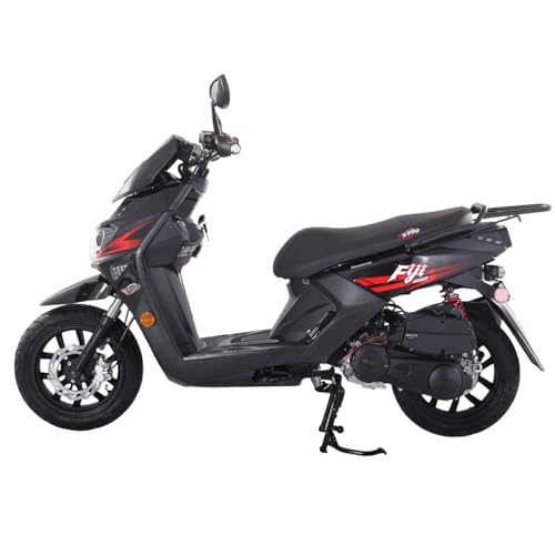X-PRO Fiji 200 EFI Electronic Fuel Injection Moped Scooter with 13