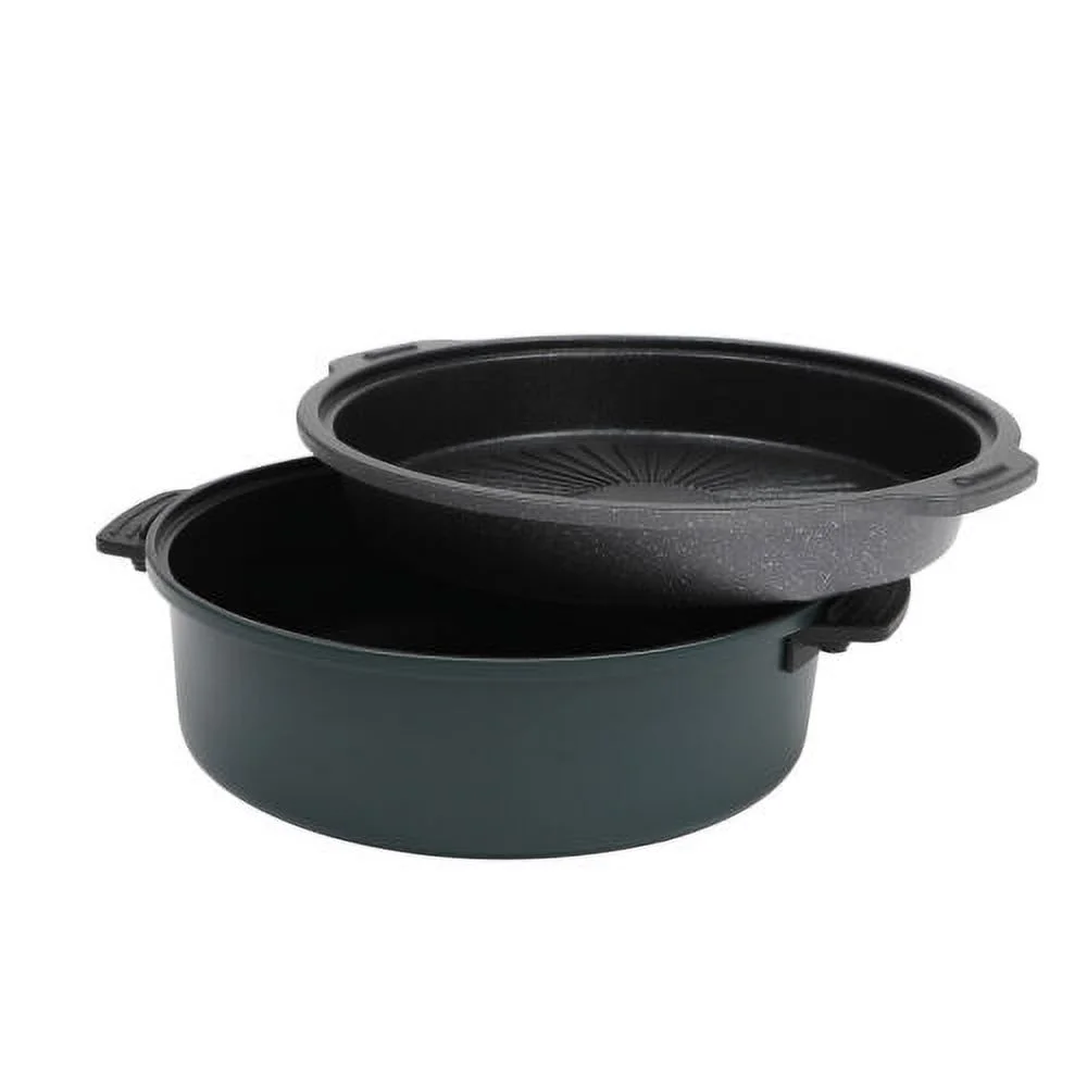 Electric Hot Pot Electric Removable Non Stick Split Kitchen Cooker 4 L 1350W