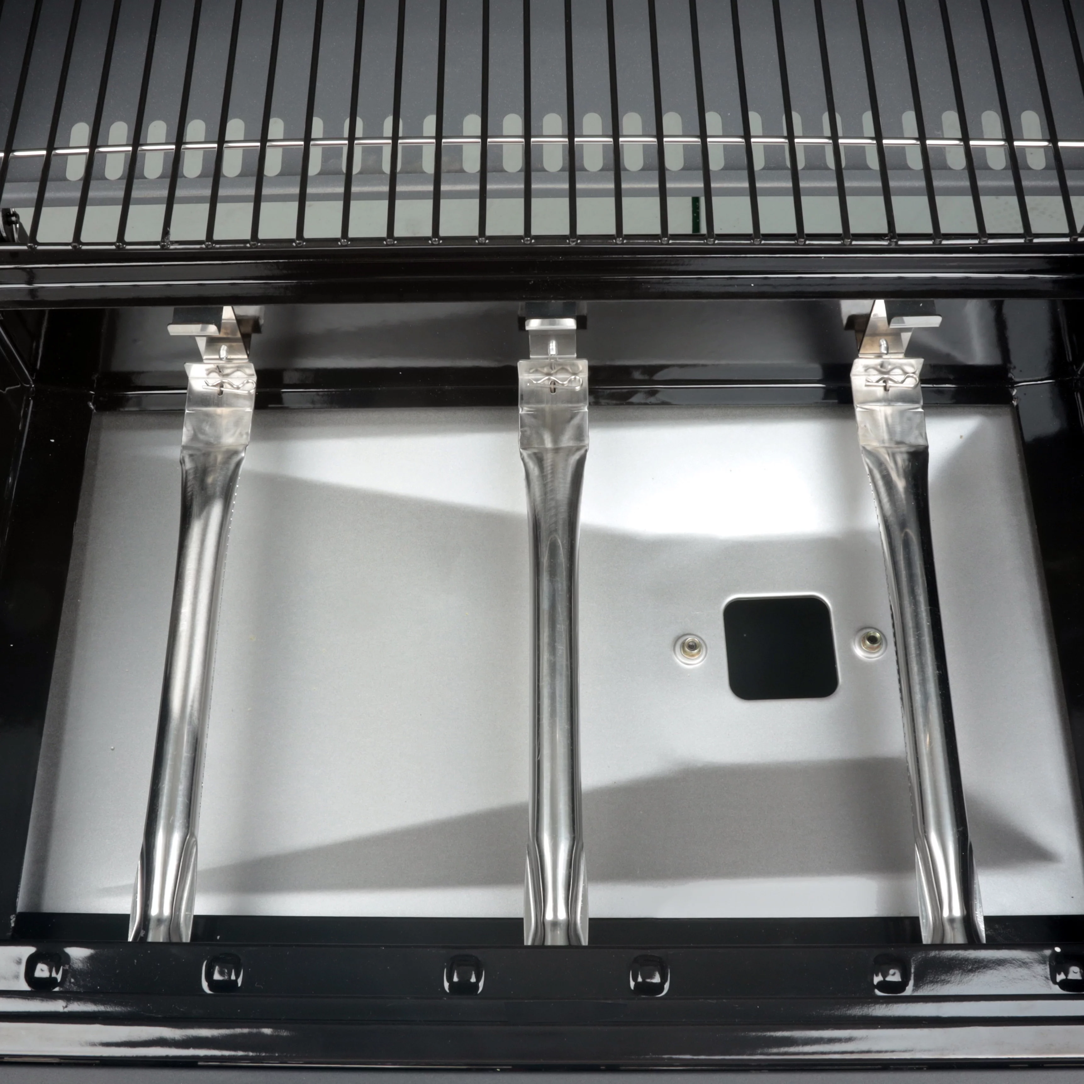 Expert Grill 5 Burner Combination Propane Gas Grill and Propane Griddle Grill, Black