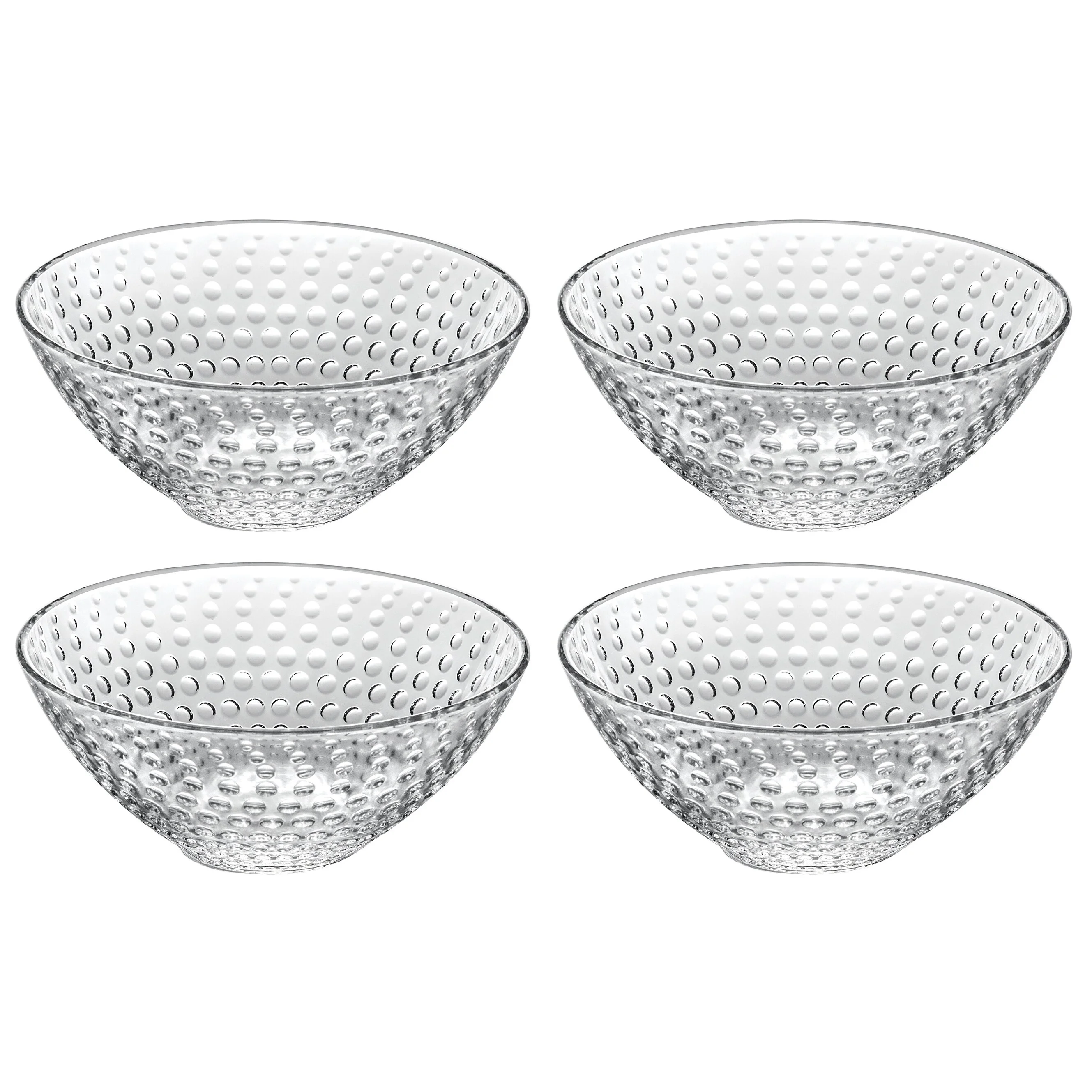Majestic Gifts Inc.  European Glass Bowl-Dessert- Set/4-6.25