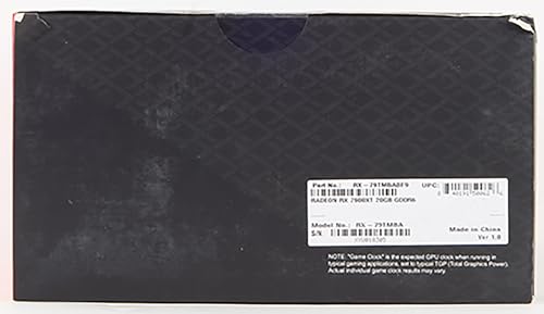 XFX Radeon RX 7900XT Gaming Graphics Card with 20GB GDDR6, AMD RDNA 3 RX-79TMBABF9