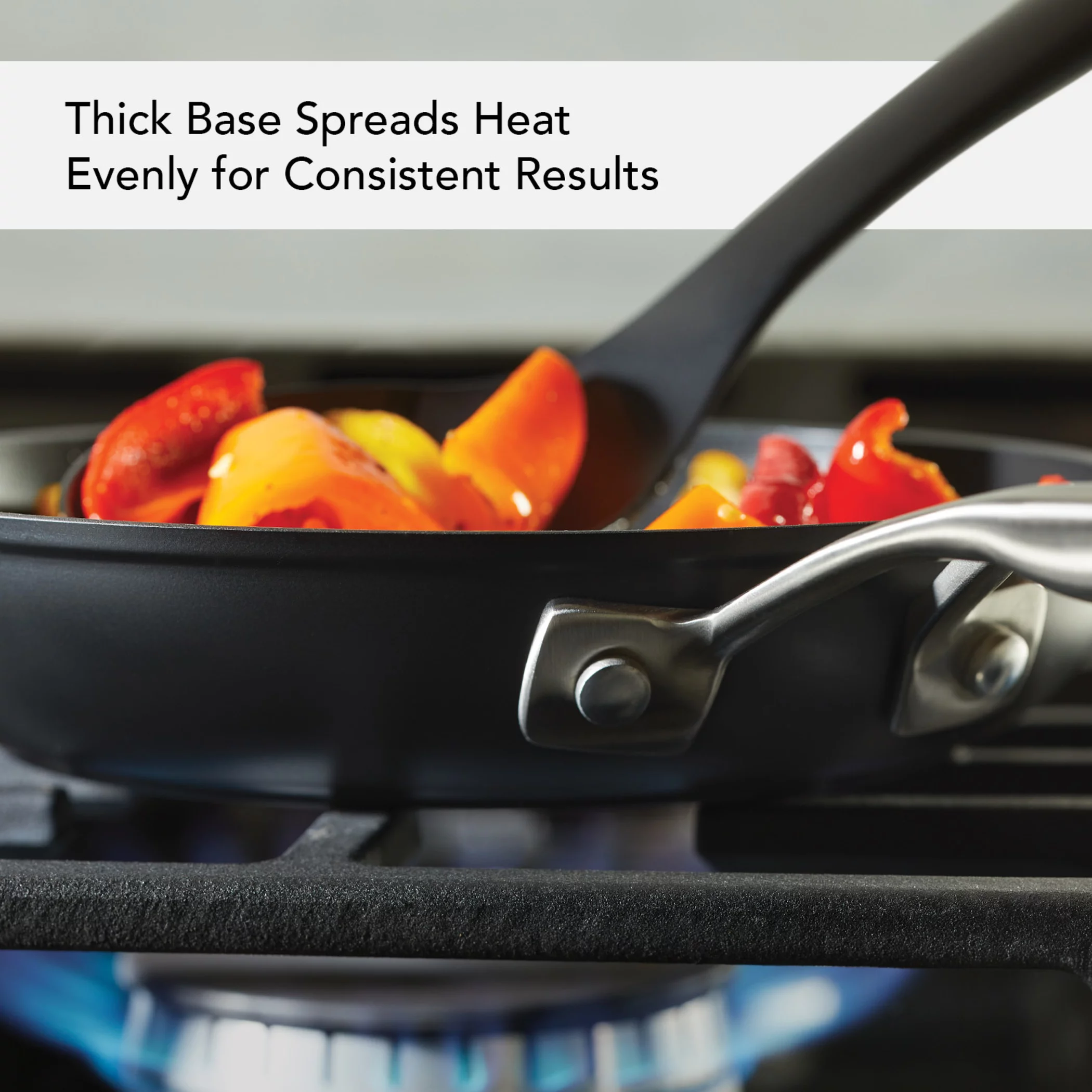 KitchenAid Hard-Anodized Induction 2 Piece Nonstick Frying Pan Set, Matte Black