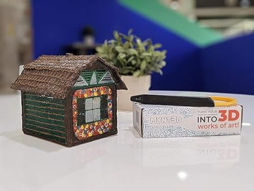 MYNT3D Super 3D Pen, 1.75mm ABS and PLA Compatible 3D Printing Pen