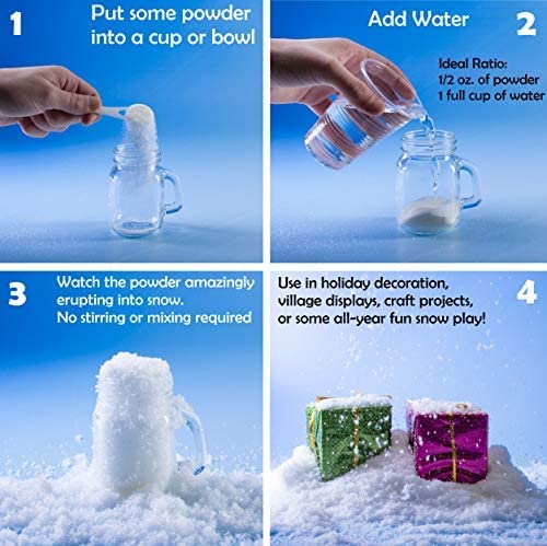 Instant Snow Powder Just Add Water (20x10g Pack)