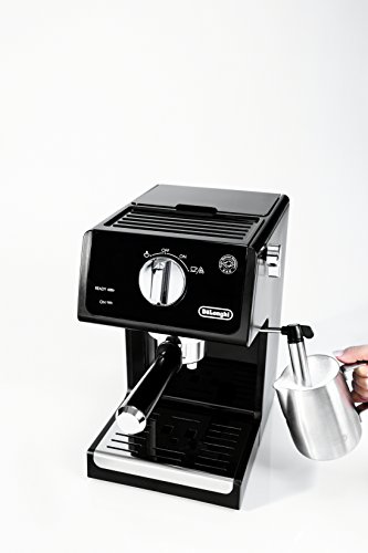 De'Longhi 15 Bar Pump Espresso and Cappuccino Machine with Premium Adjustable Frother, Stainless Steel, ECP3630