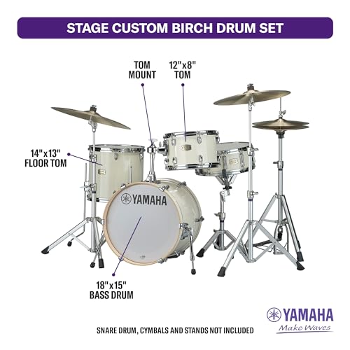 Yamaha Stage Custom Birch 5pc Shell Pack with a 22