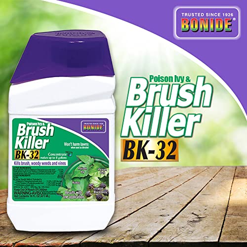 Bonide (BND330 - Poison Ivy and Brush Killer BK-32 Concentrate (16 oz.), White
