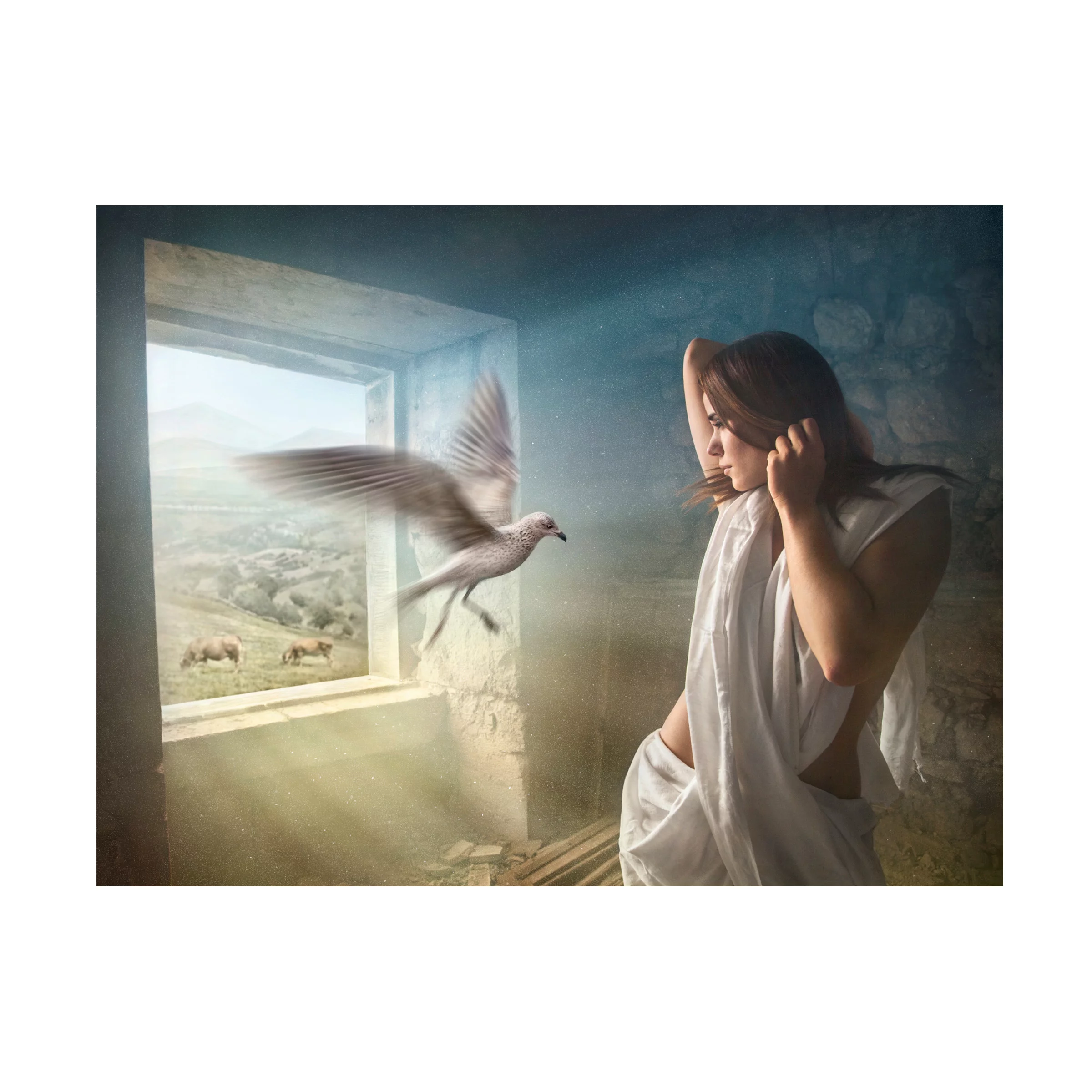 Ben Heine 'Old Times' Canvas Art