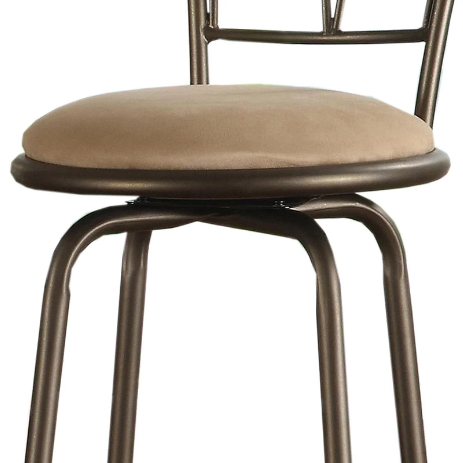 Weston Home Aidan Cross Back Adjustable Bar Stool - Set of 3
