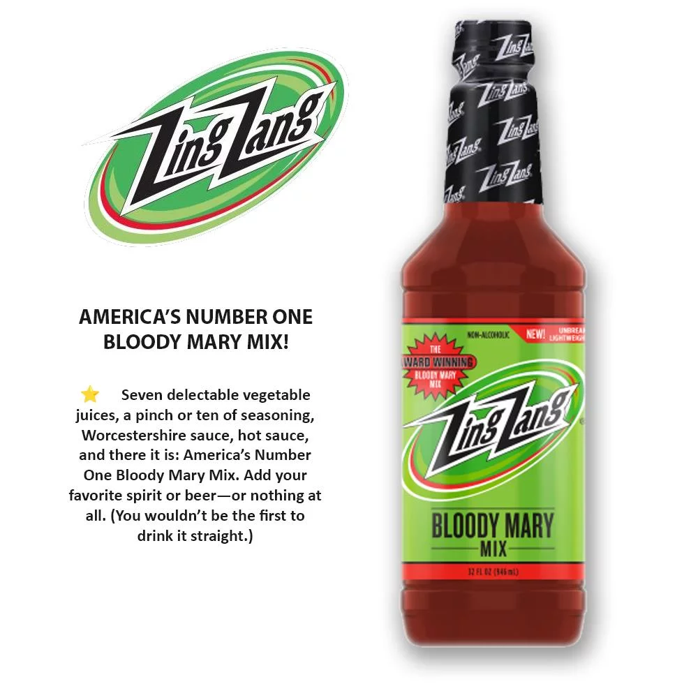 The LakeHouse 18 Piece Ultimate Bloody Mary Gift Box with Zing Zang - Just Add Vodka - Gifts for Men