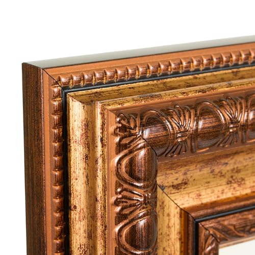 Craig Frames Arqadia Gothic, Aged Gold Picture Frame, 11 by 14-Inch