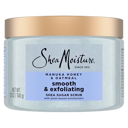 SheaMoisture Shea Sugar Body Scrub For Glowing Radiance Coconut Hibiscus Glowing Radiance Body Scrub With 24h Shea Moisture Nutrients 12 oz