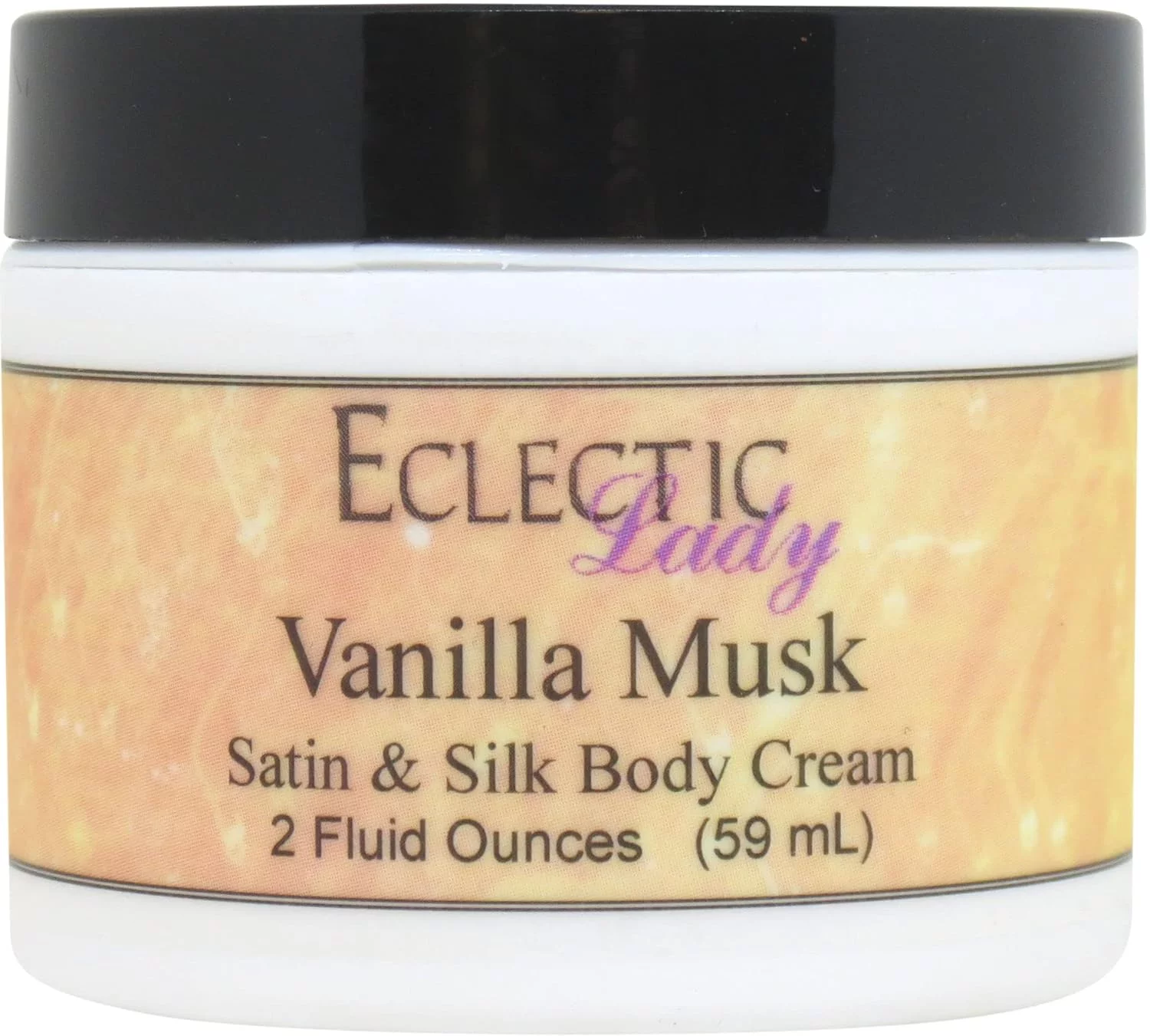 Vanilla Musk And Silk Cream, Body Cream, Body , 2 Oz - Shea Butter, Aloe, Silk Amino Acids, E, Phthalate-Free, Handcrafted In USA - Perfect For Women