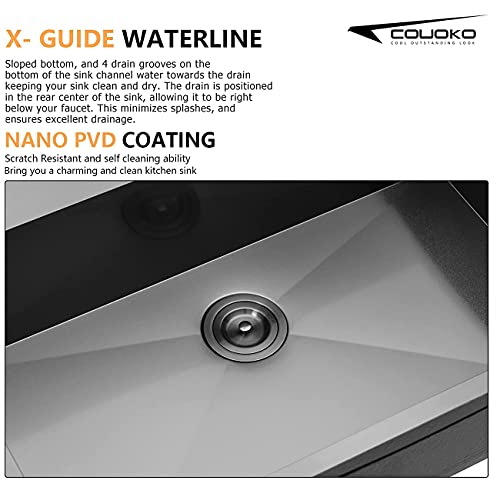 25 Inch Utility Laundry Sink Drop In 16 Gauge Stainless Steel Single Bowl Laundry Room Sink Laundry & Utility Room Kitchen Sinks 25