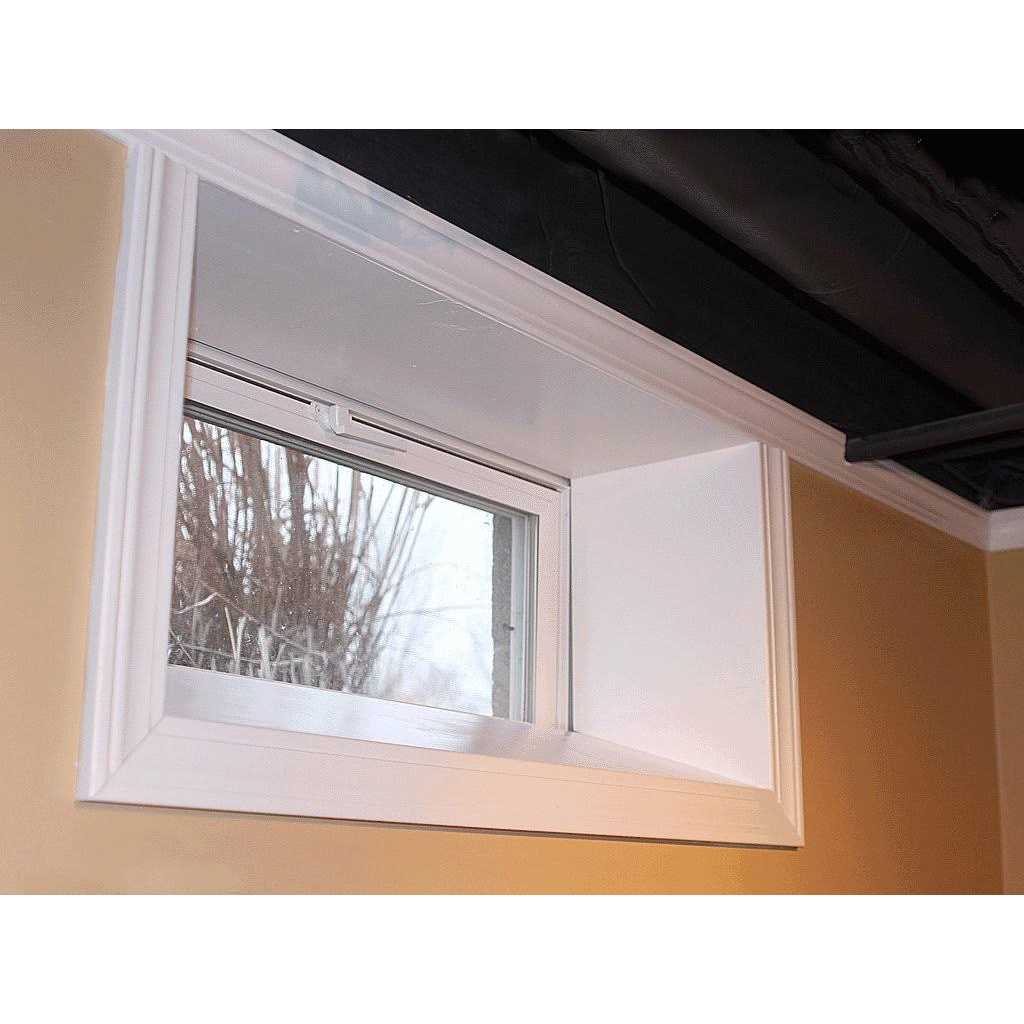 Park Ridge Products 32 X 18 Vinyl Basement Hopper Window