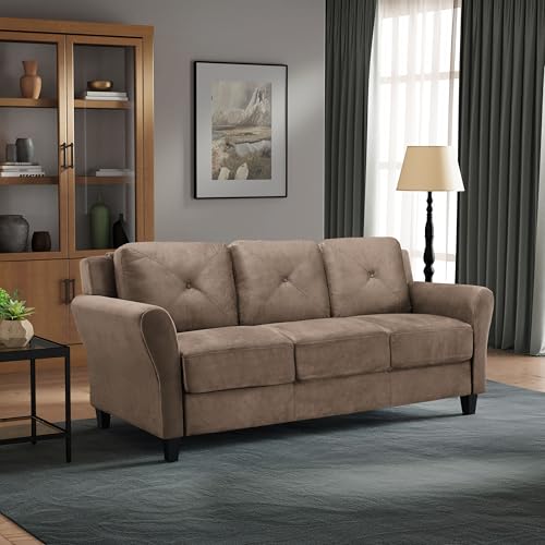 Lifestyle Solutions Harrington Loveseat, Black