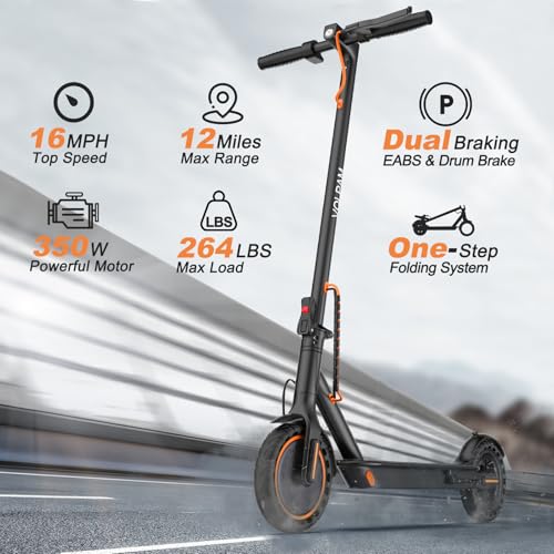 VOLPAM Electric Scooter, 350W/500W, 8.5
