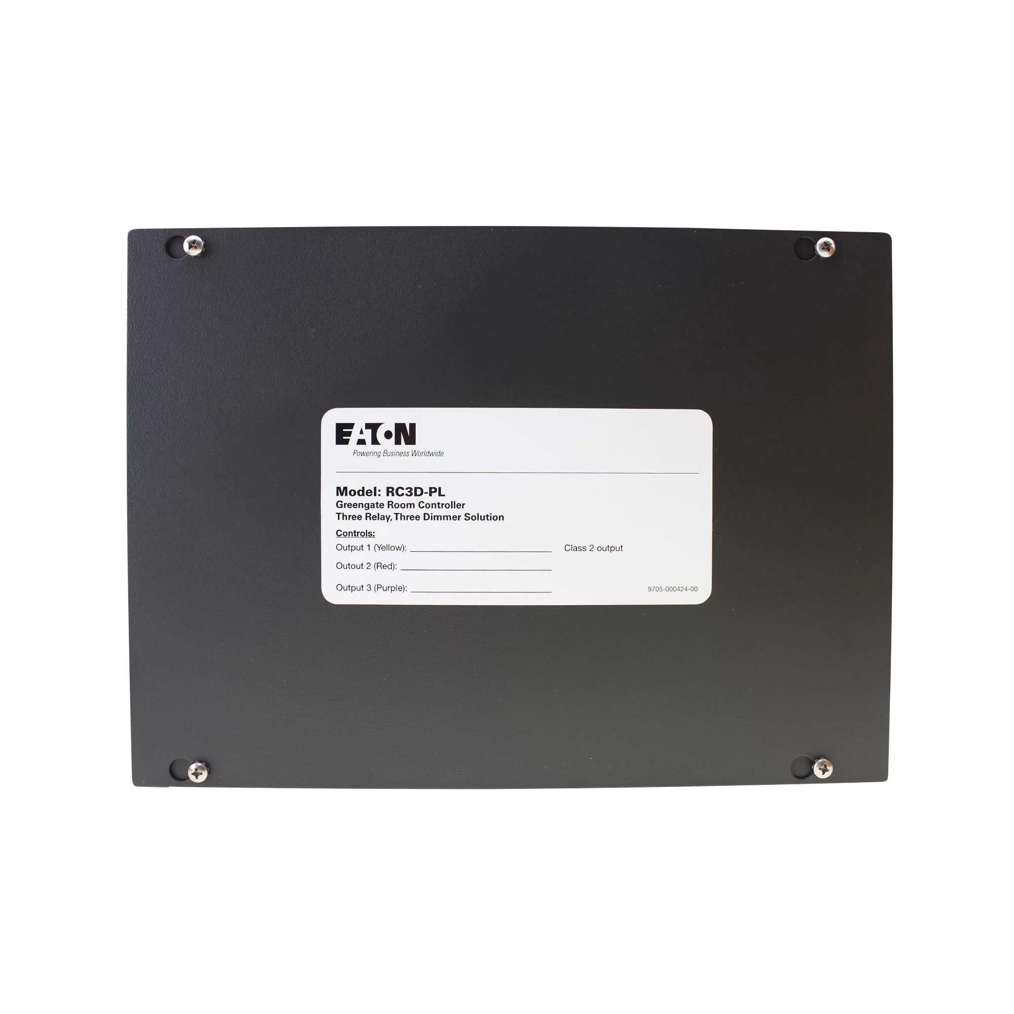 Copper GreenGate RC3D-PL Dimming System Room Controller, Lighting Control, 3 Dimmer, 3 Relay