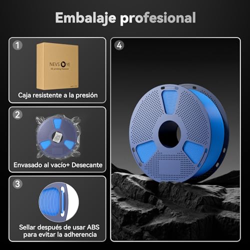 3D Printer Filament, ABS Filament 1.75mm, High Strength and Toughness, Dimensional Accuracy +/- 0.02mm, 1kg(2.2lbs) 3D Printing Filament (Gold)