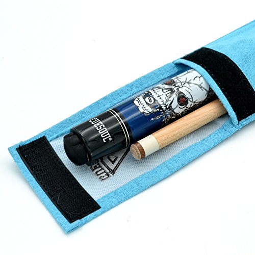 CUESOUL 58 inch 19/20/21 oz 1/2 Maple Pool Cue Stick Kit-Rockin Series