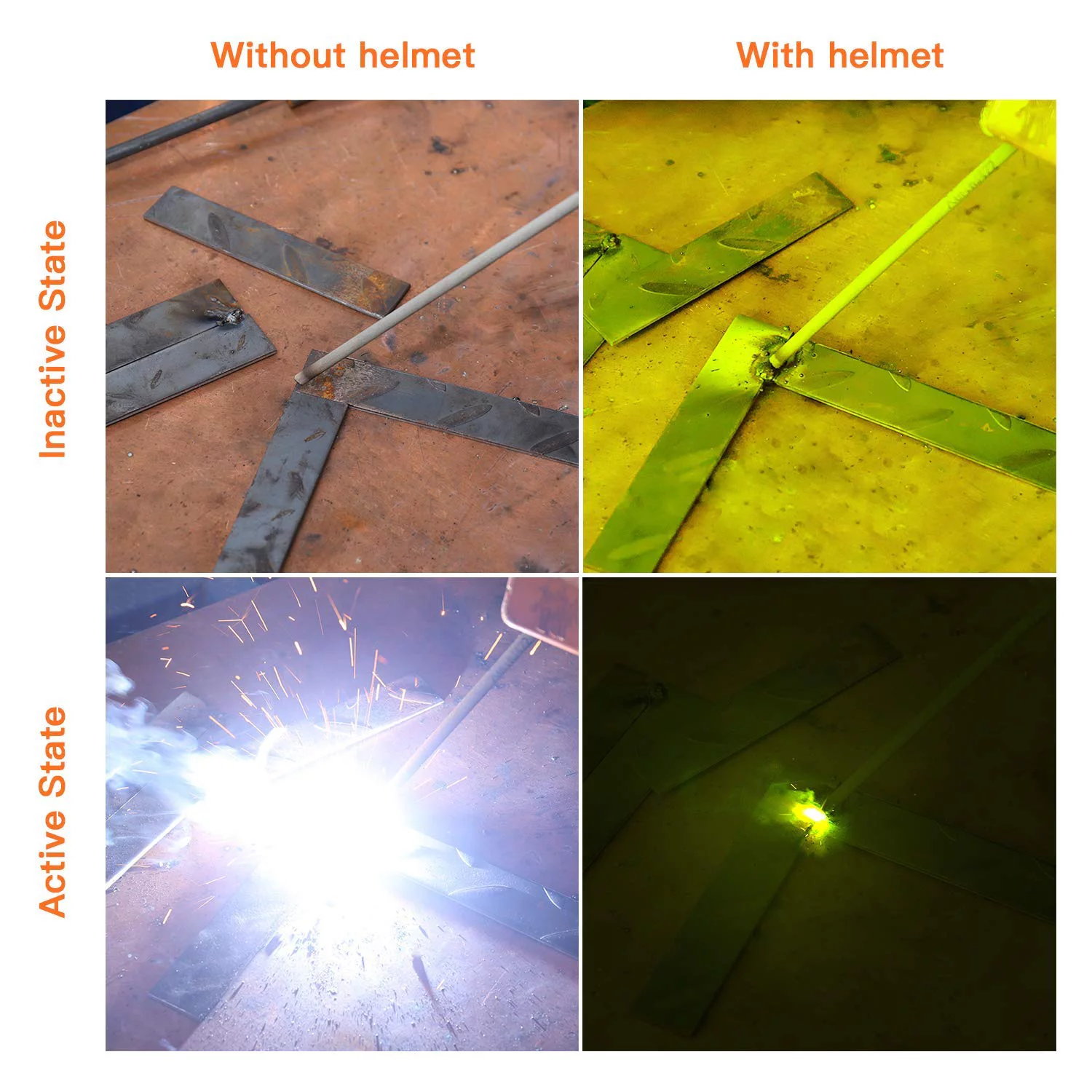 Professional Welding Helmet Auto Darkening, 3.94