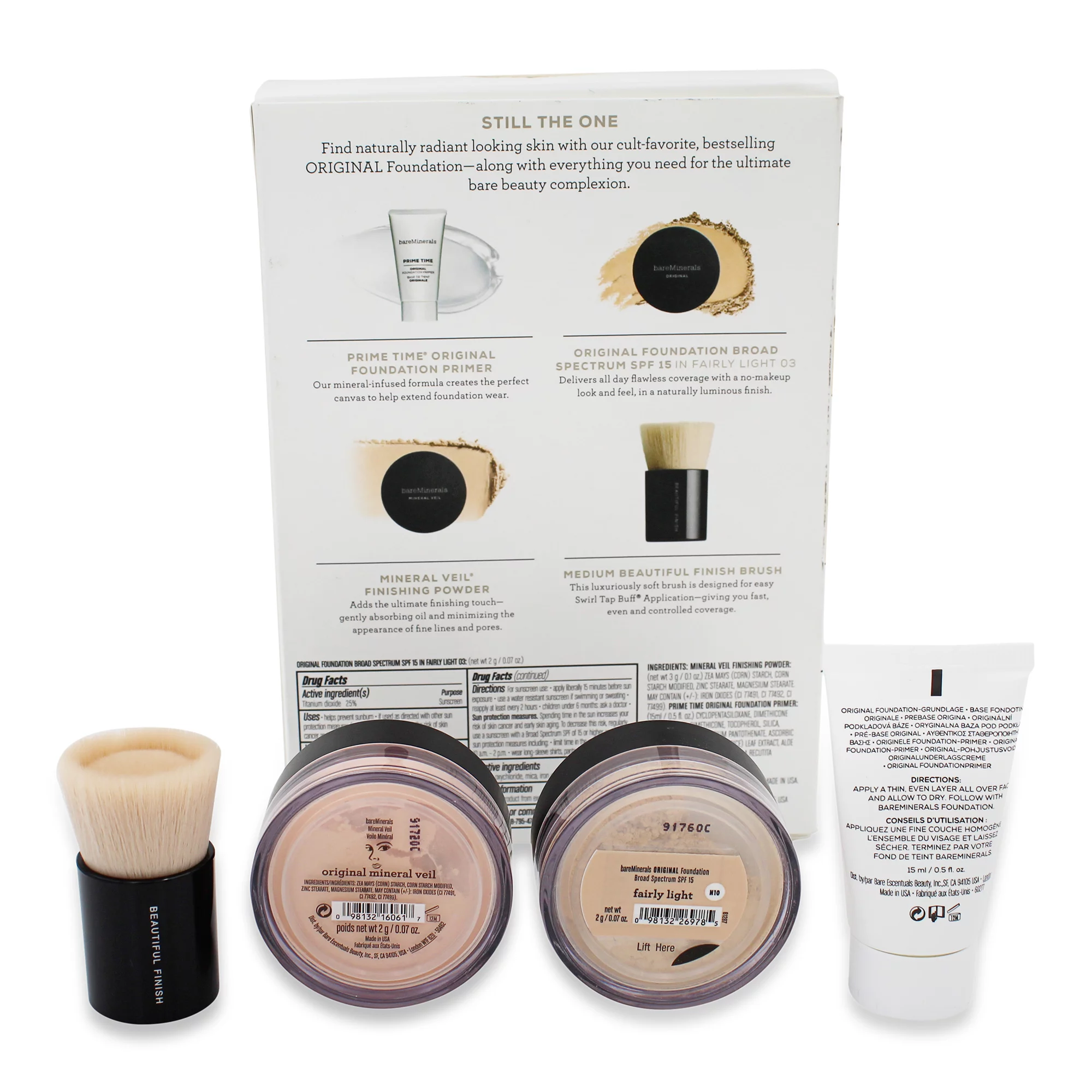 BareMinerals Nothing Beats The Original Get Start 4 piece, [03] Fairly Light 1 ea
