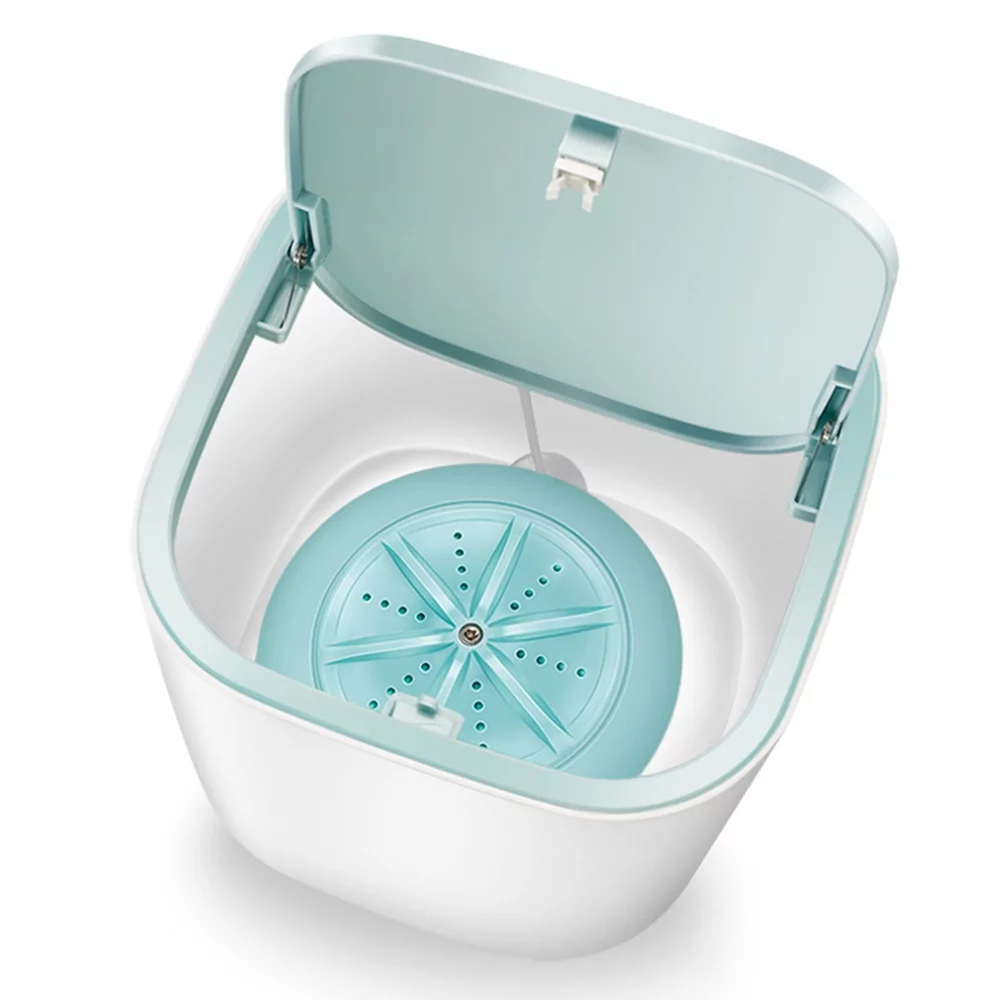 Andoer Aibecy Mini Washing Machine Portable Laundry Barrel Washer for Underwear and Socks, Ideal for Home Dormitory Use