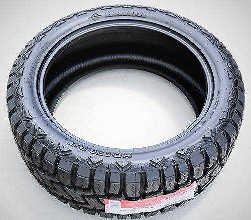 Haida HD878 R/T All-Terrain Mud Off-Road Light Truck Radial Tire-35X12.50R22 35X12.50X22 35X12.50-22 117Q Load Range E LRE 10-Ply BSW Black Side Wall