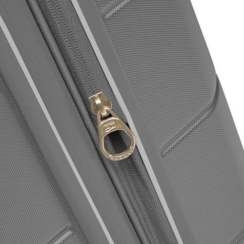 American Tourister Stratum 2.0 Expandable Hardside Luggage with Spinner Wheels, Purple Haze, Carry-on