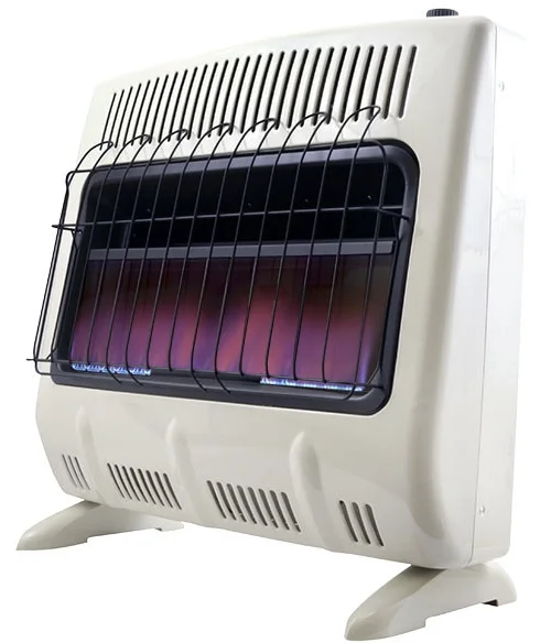 Mr. Heater 30,000 BTU Unvented Propane Heater with Built In Blower and 12ft Hose