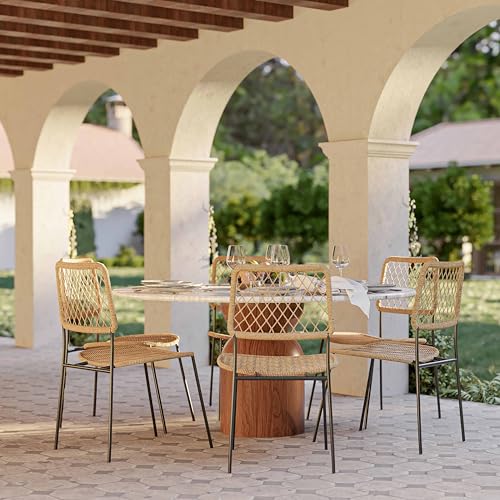 Tov Furniture Cynthia Travertine Concrete Indoor/Outdoor 54