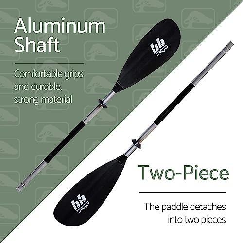 BENDING BRANCHES Whisper 2-Piece Recreational Kayak Paddle