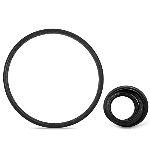 CATAZER Road Bike Tires Fixed Gear Bicycle Solid Tires Cycling Riding Tubeless Tyre Track Bike Lightweight Puncture-Proof 700x23C