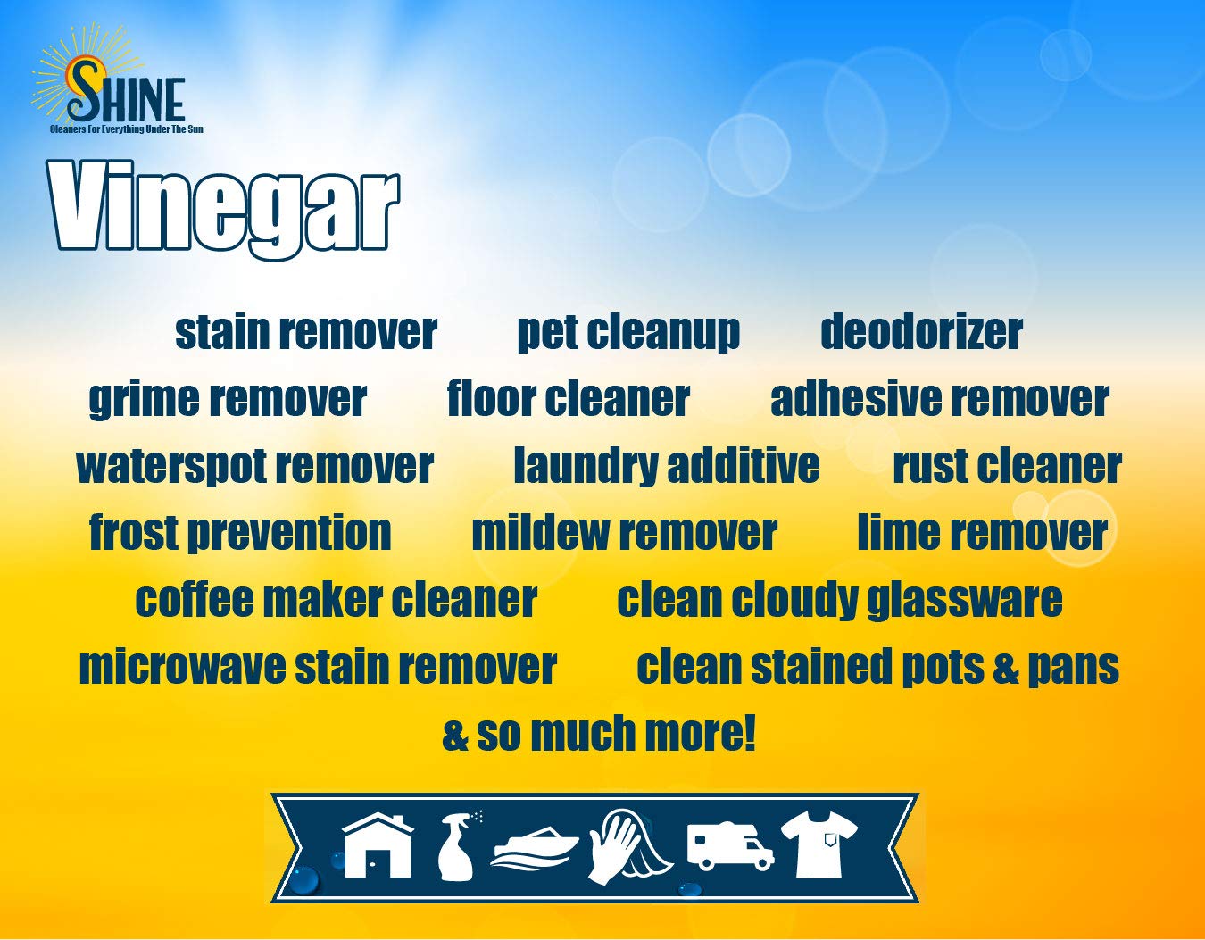 Energen of Carolina 45 Percent White Vinegar, 450 Grain Vinegar Concentrate, 1 Gallon of Natural Concentrated Industrial Vinegar, 1 Gallon (128 Fl oz )