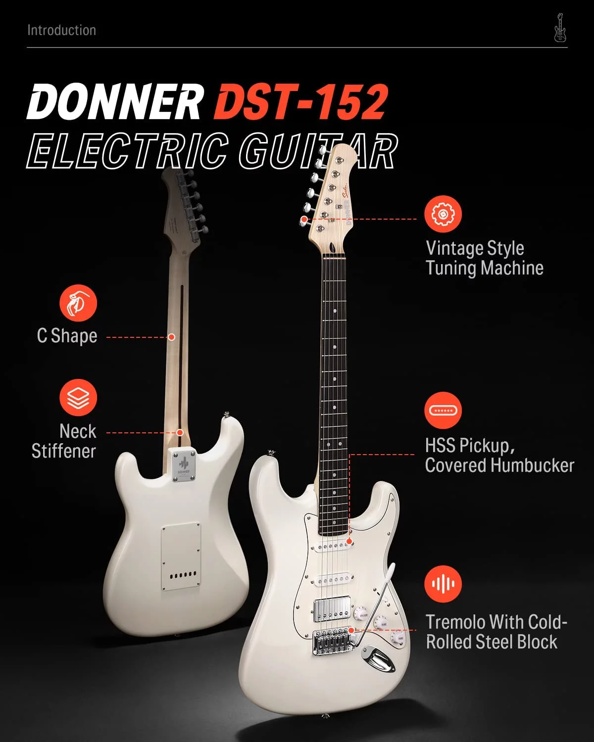 Donner Electric Guitar, 39